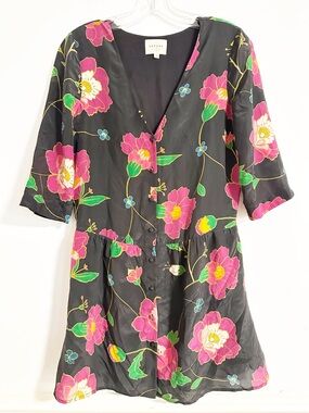 Sezane | Dresses | Sezane Louison Dress One Shoulder Ruffle Size 4 French  Us 8 Asymmetric Zip | Poshmark